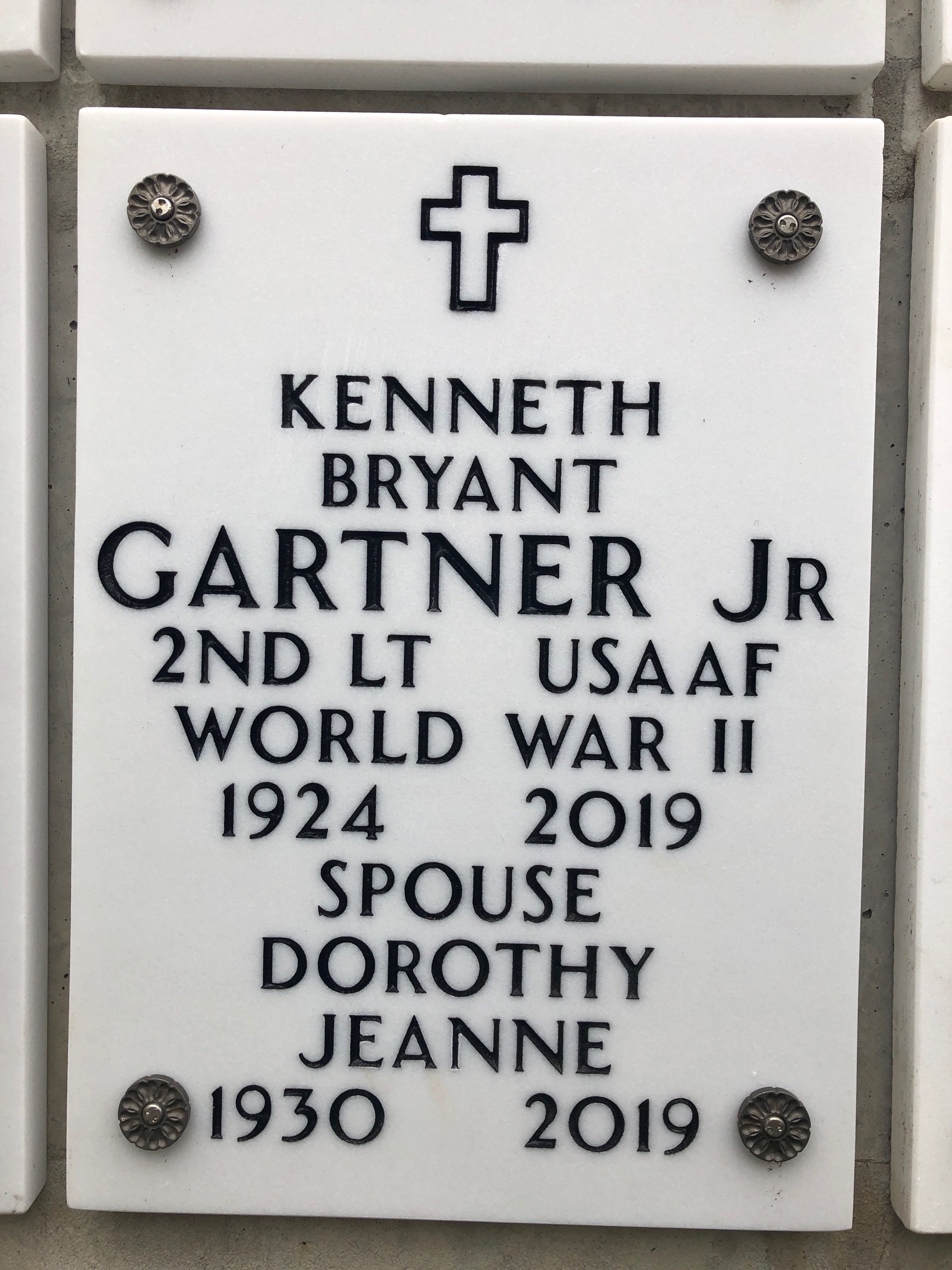 Kenneth B Gartner