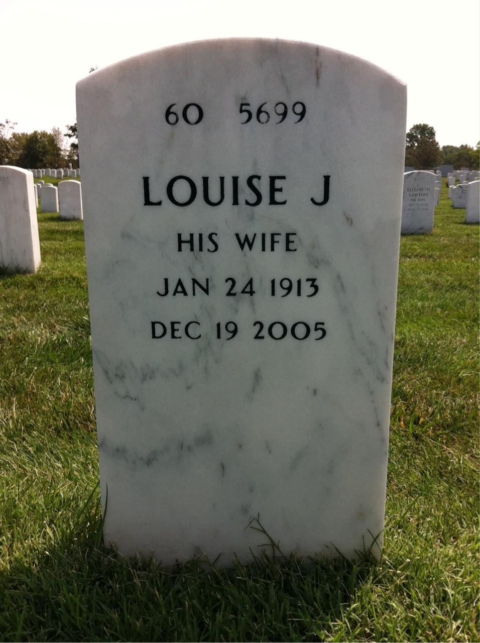 Back of headstone — John Turner