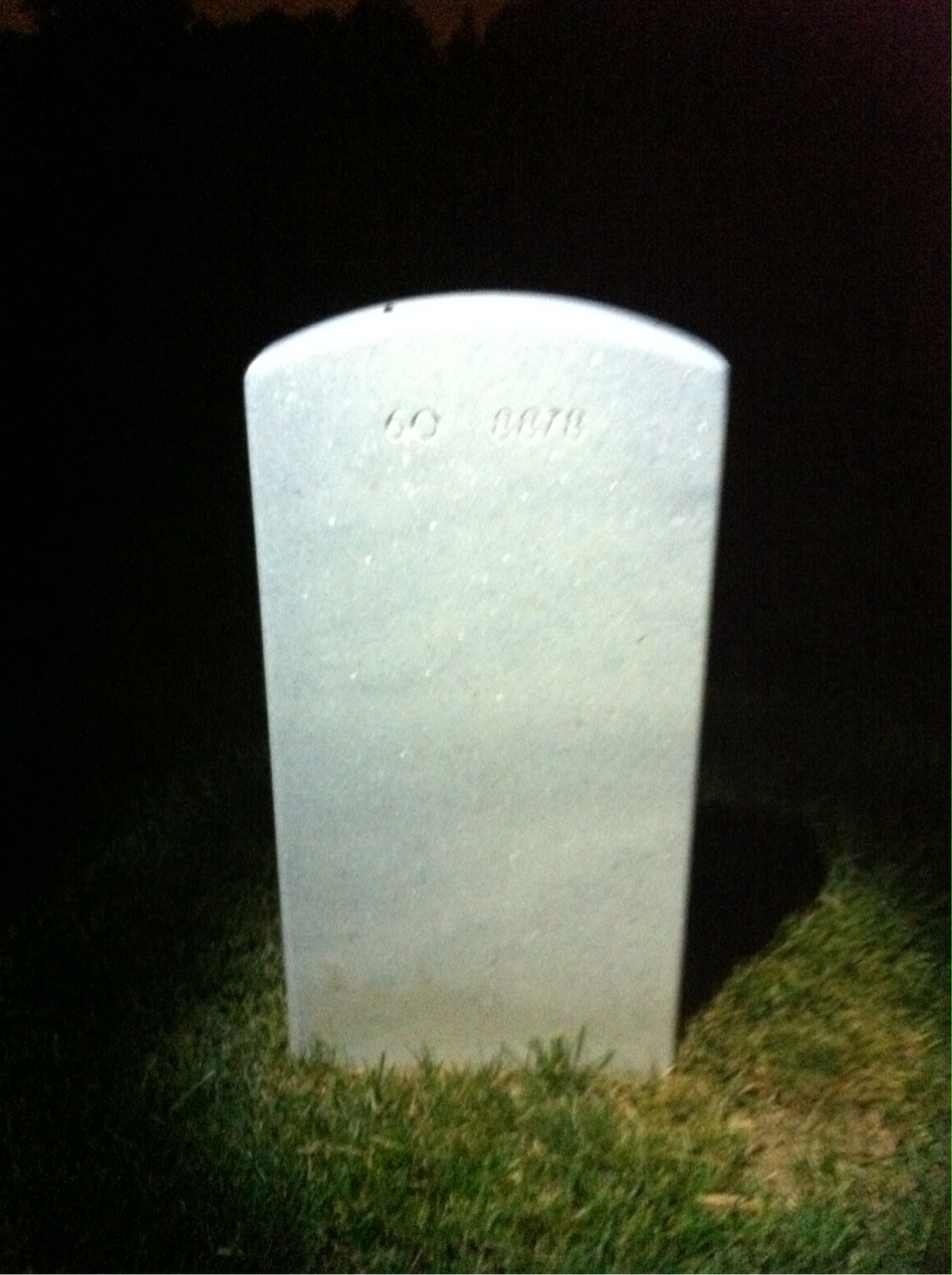Back of headstone — Valentin Hernandez