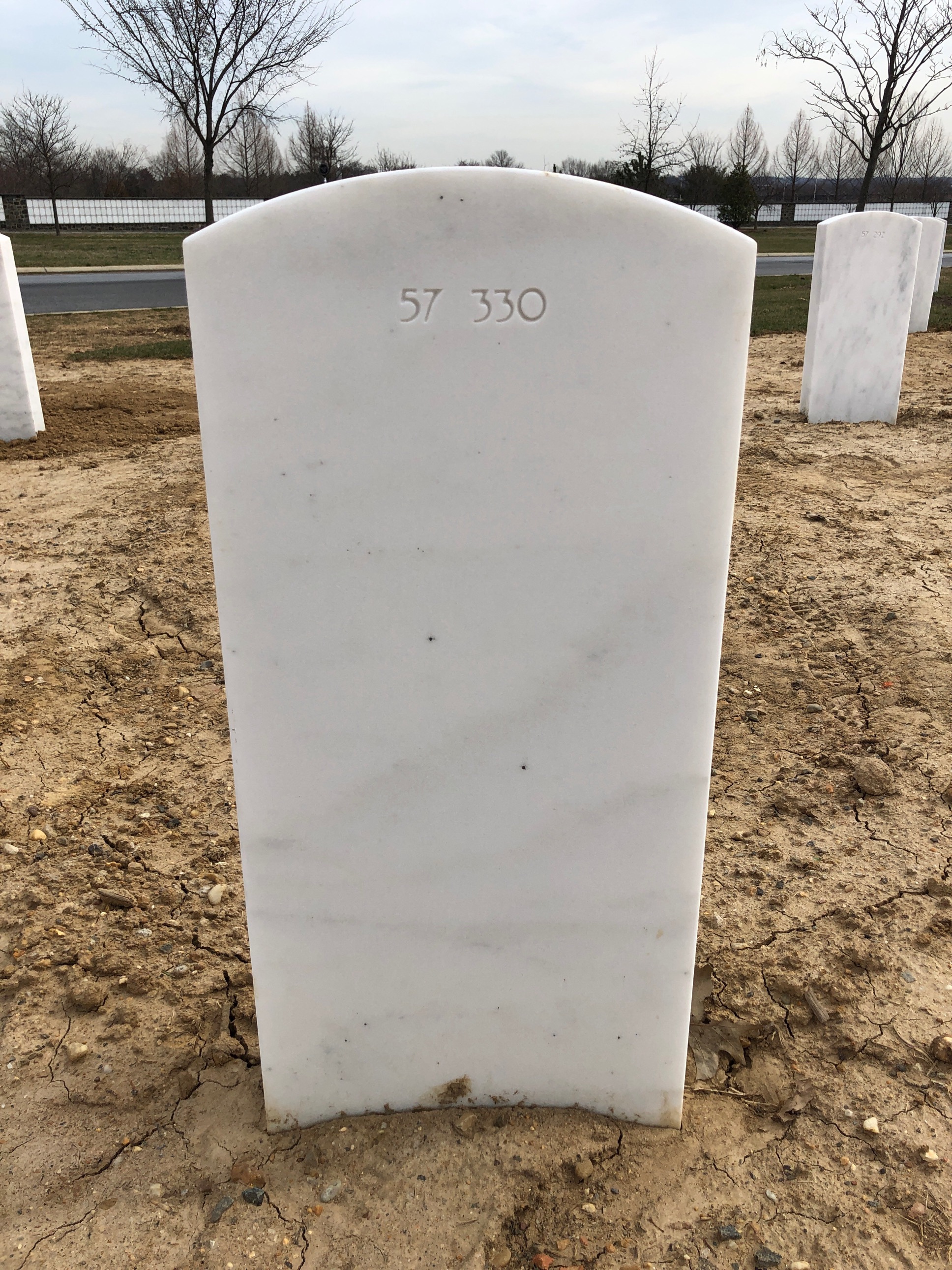 Back of headstone — Joe Moore