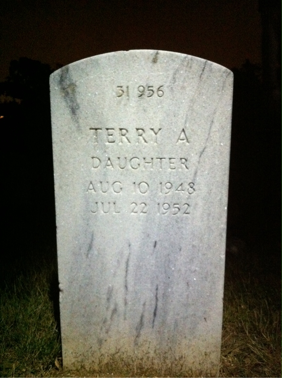 Back of headstone — Alex Zymroz