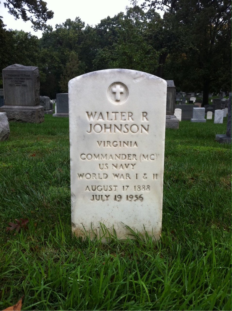 Walter R Johnson