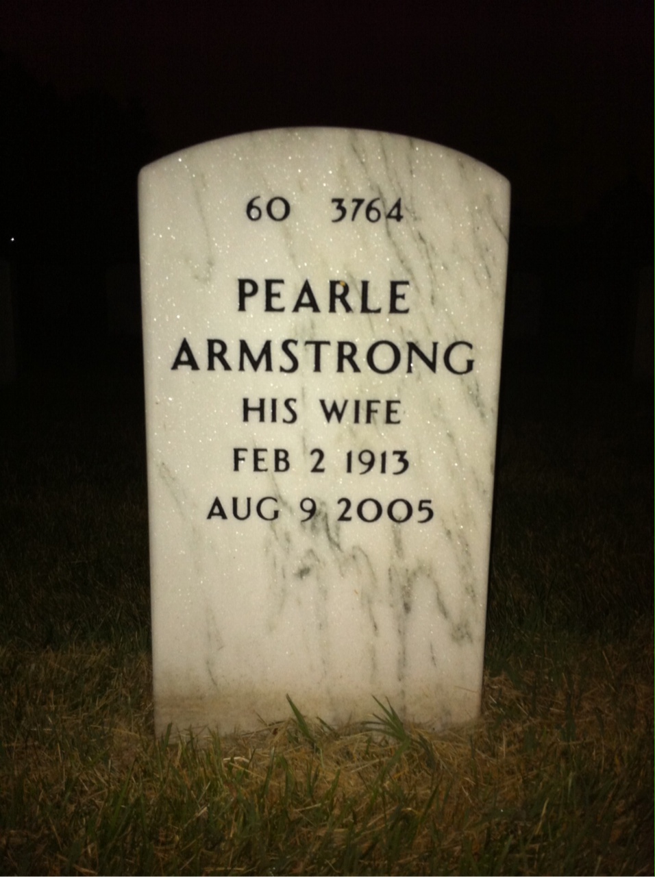Back of headstone — Edwin Weissman