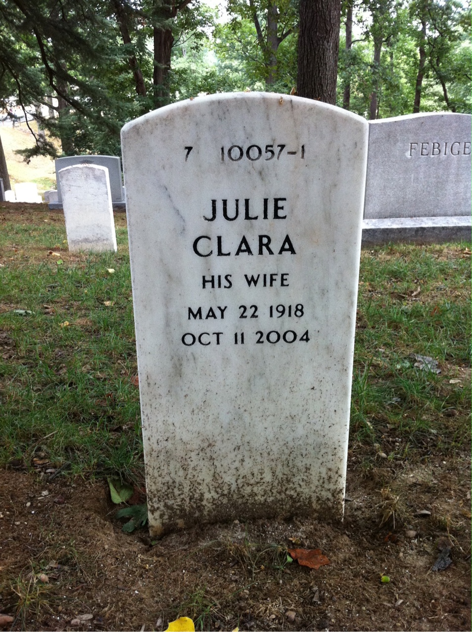 Back of headstone — Stephen Norberg