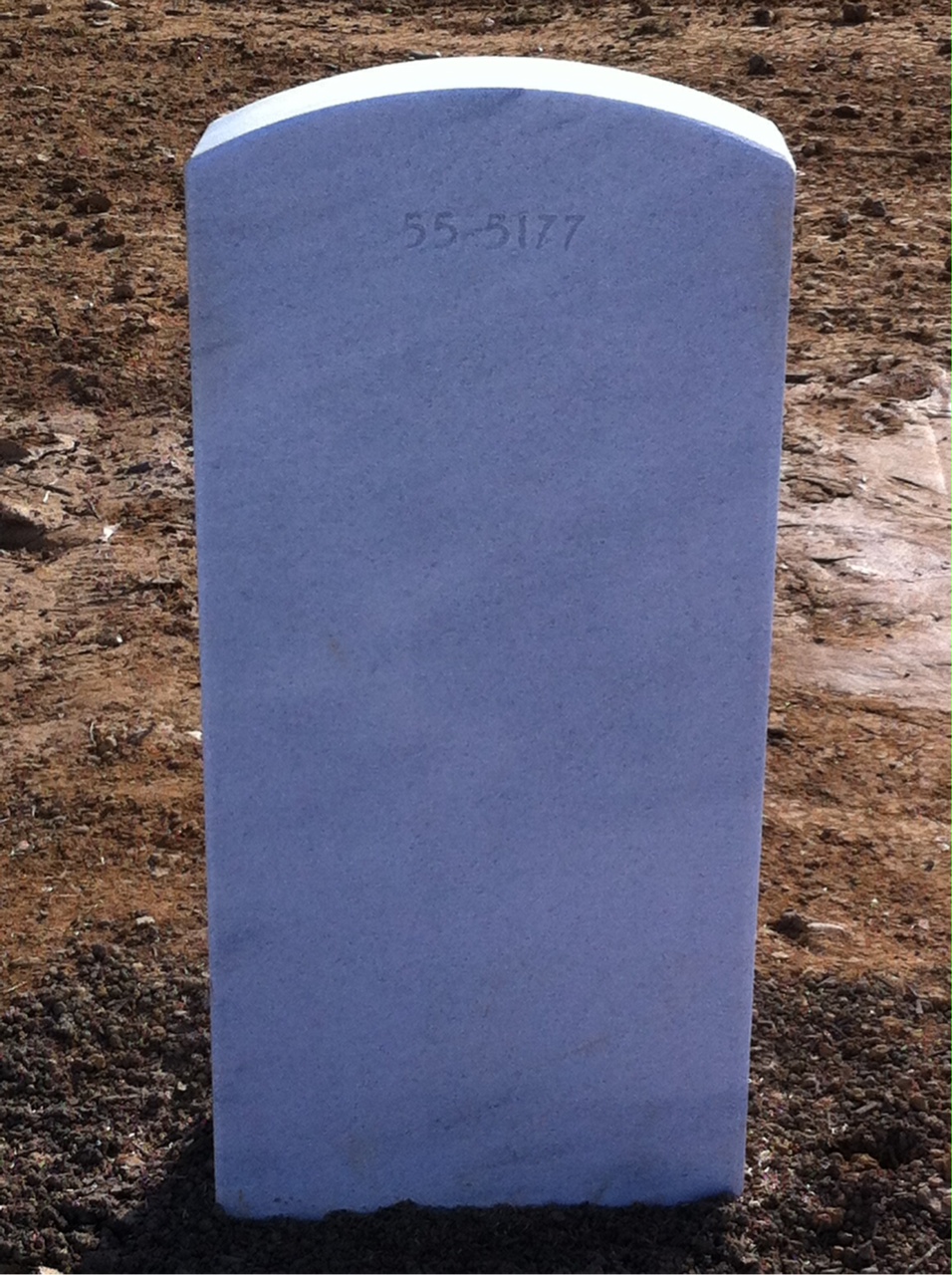 Back of headstone — Philip Collins