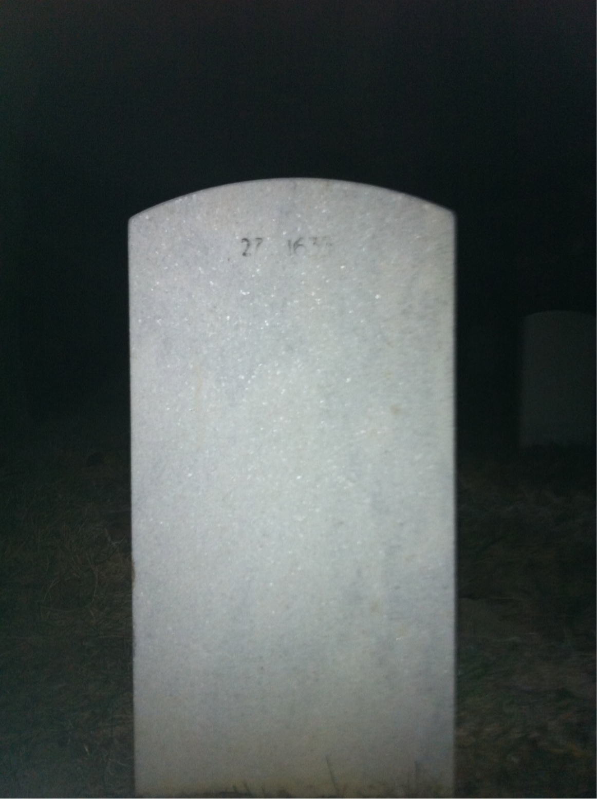 Headstone of Unknown Unknown