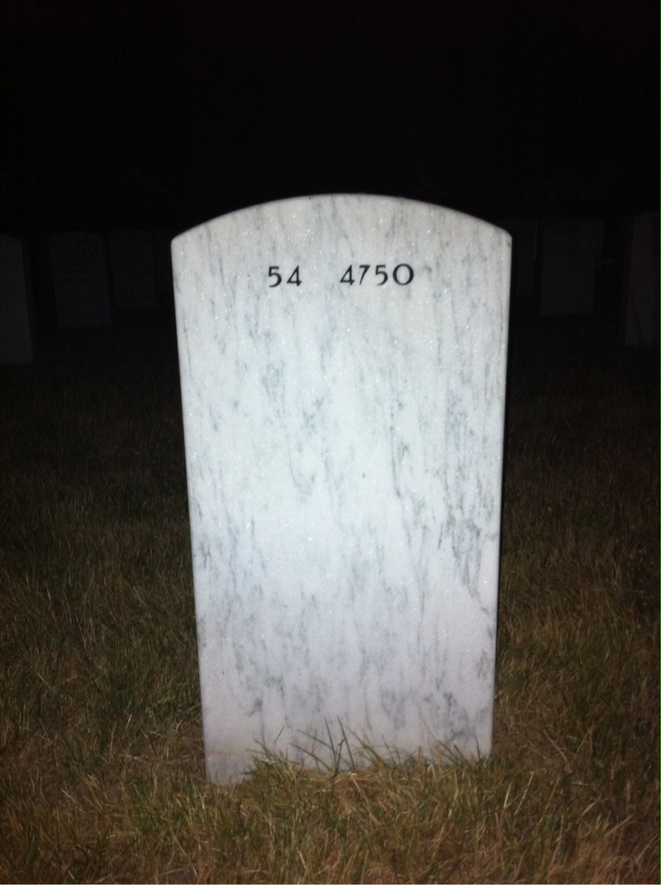 Back of headstone — Stanley Baniesevich