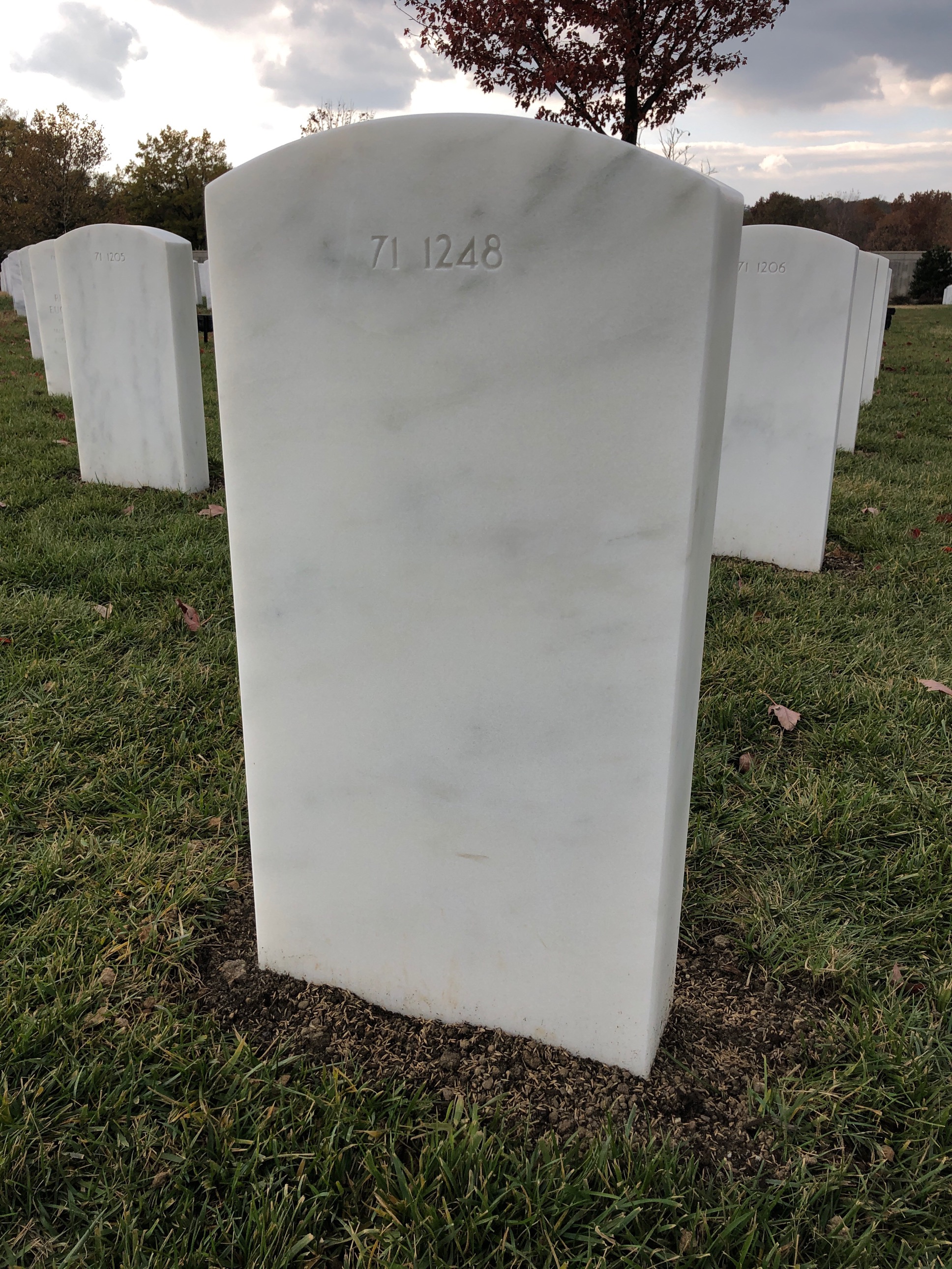 Back of headstone — Pasquallo Barone