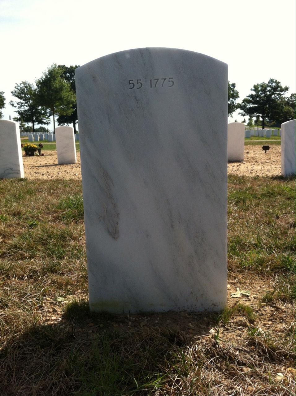 Back of headstone — Rodolfo Montalvo