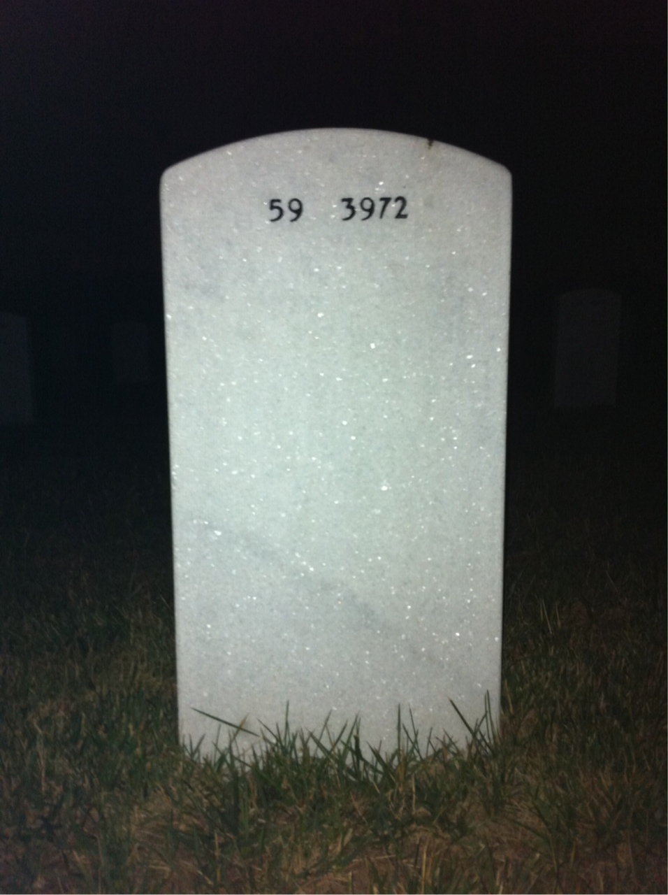 Back of headstone — Richard Rencurrel