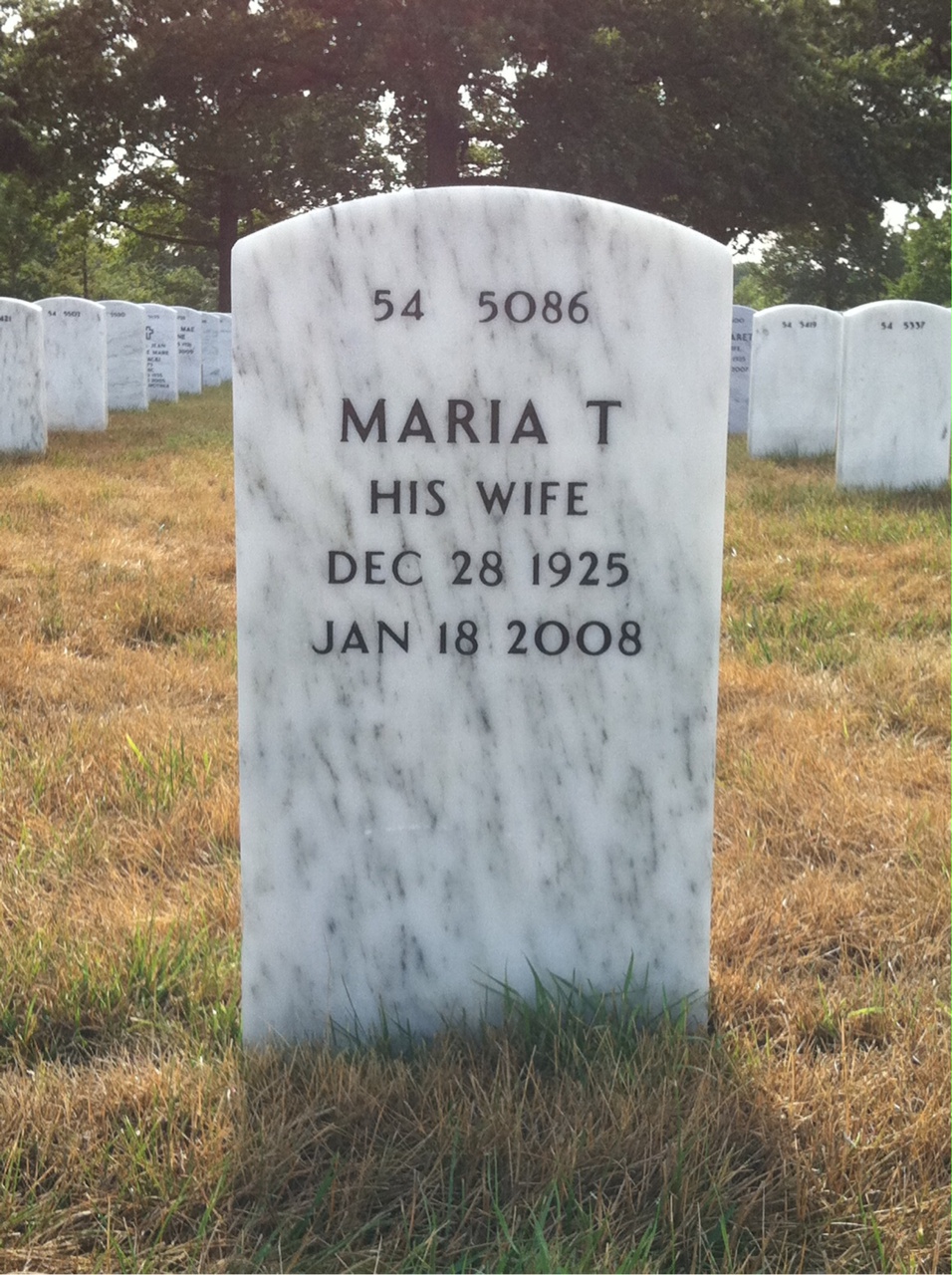 Back of headstone — Benjamin Boix