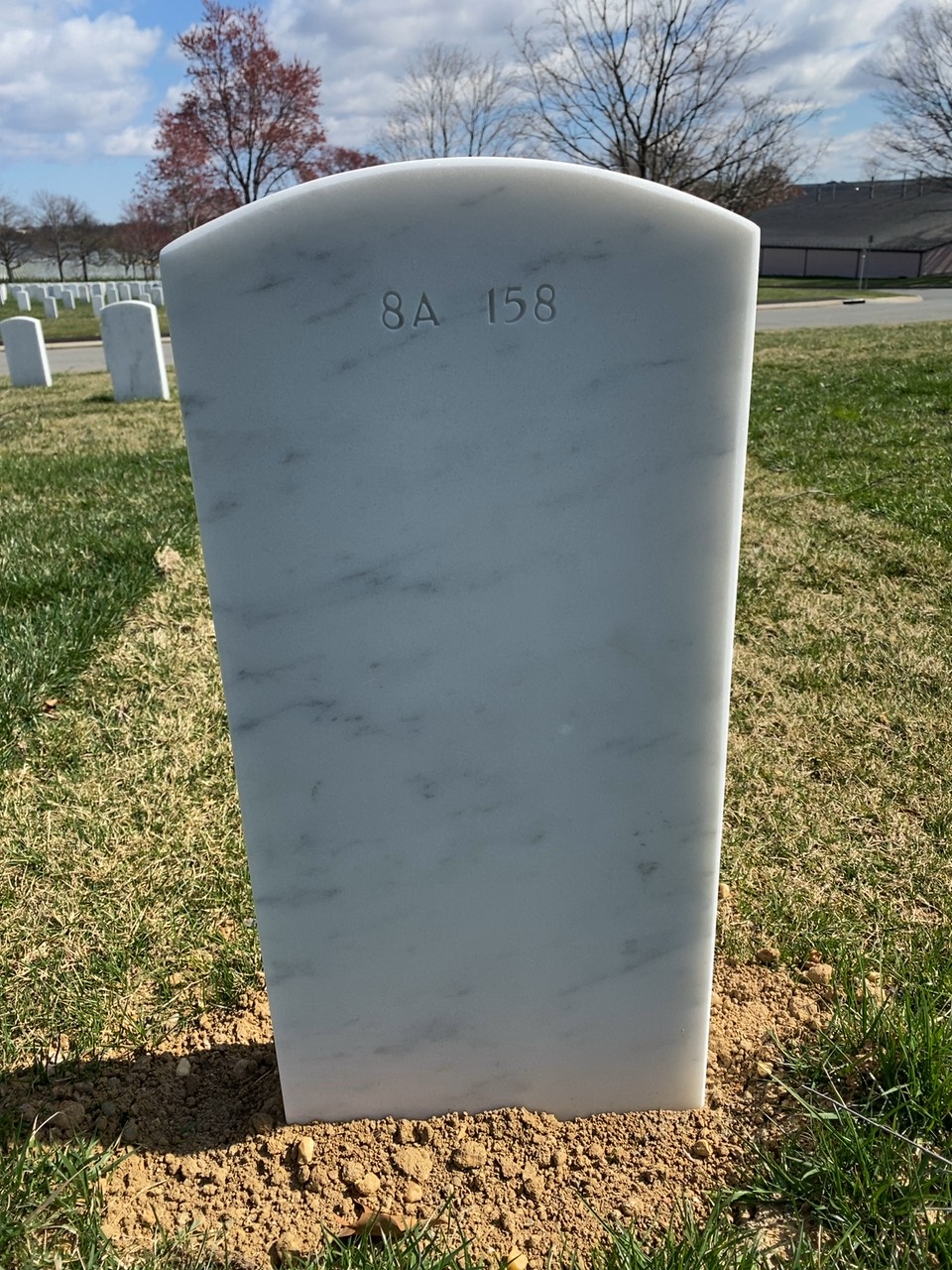 Back of headstone — Nathaniel Remington Williams