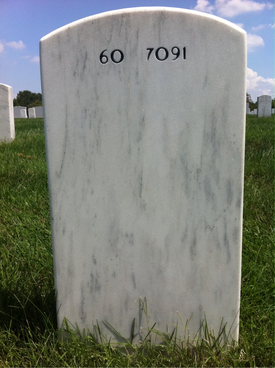 Back of headstone — Harry Strachan