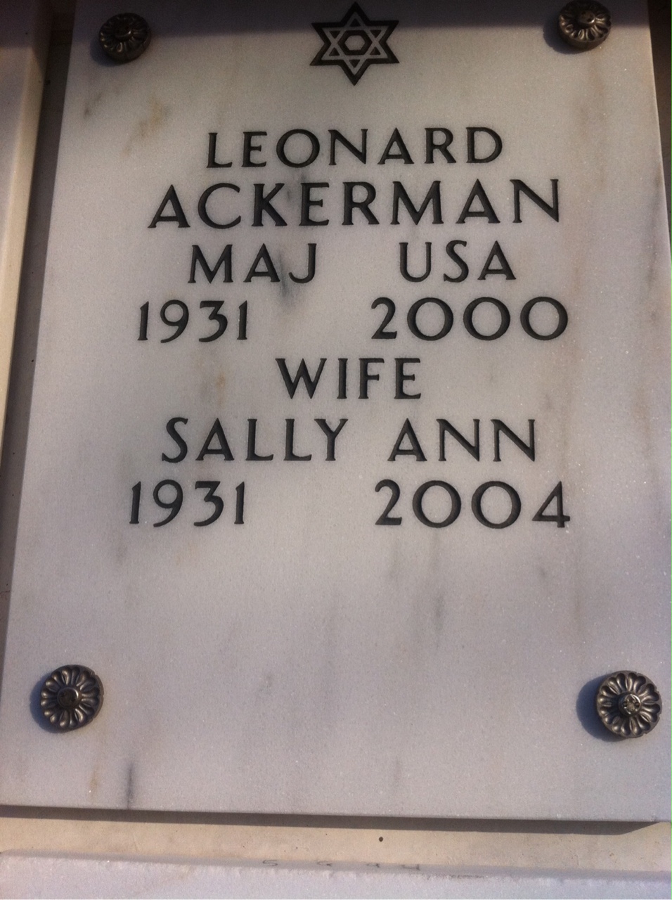 Leonard Ackerman