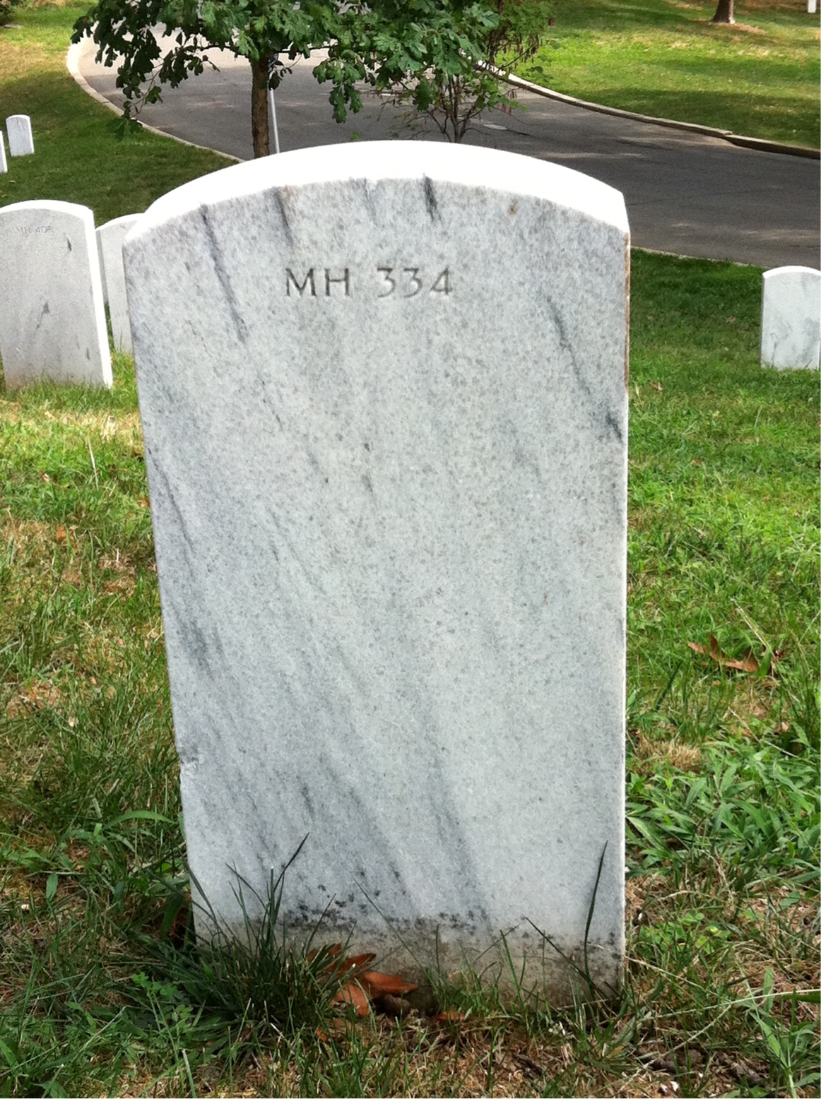 Back of headstone — Vincent Joseph Garrido