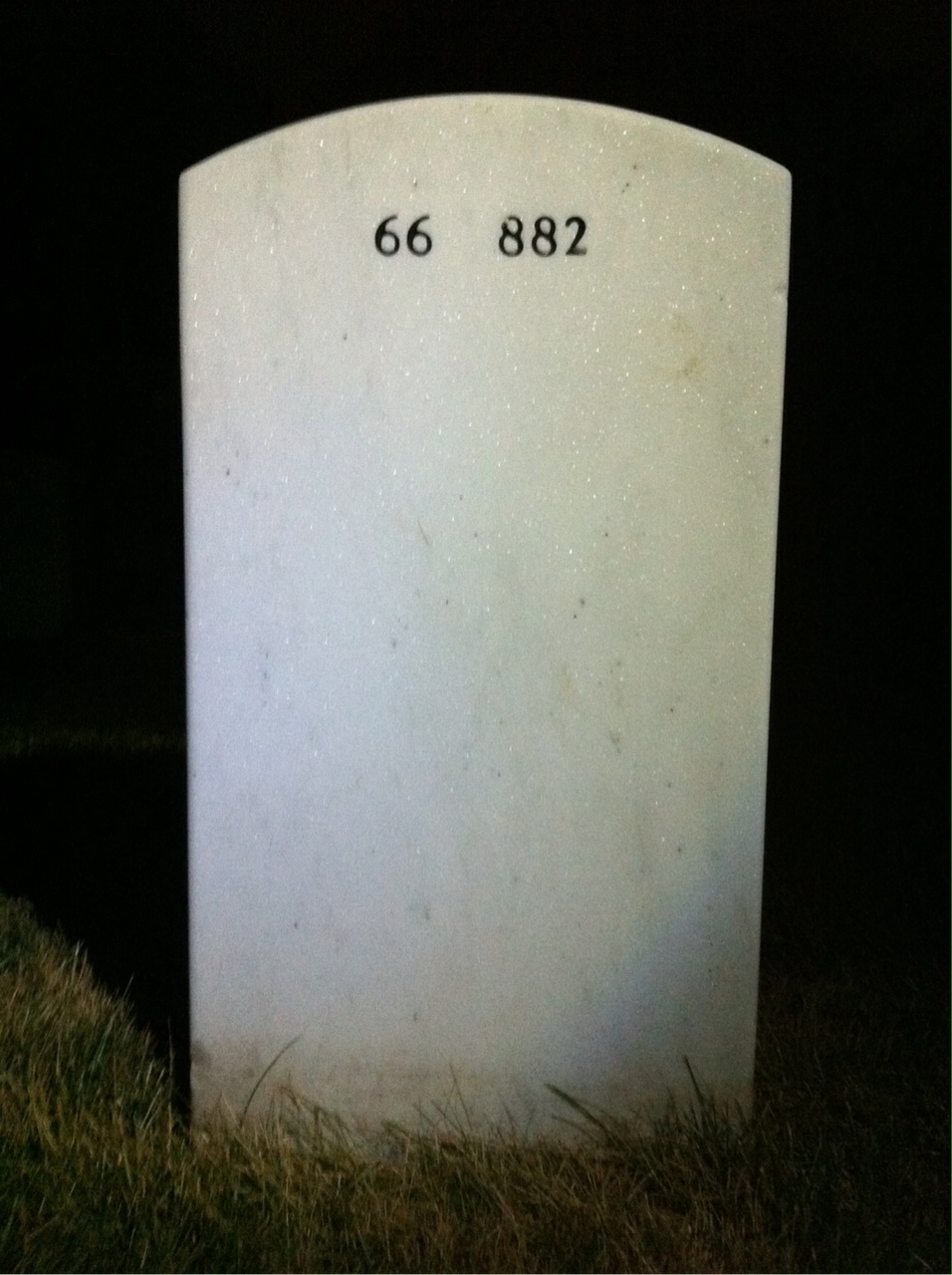 Back of headstone — Franklin Kostic