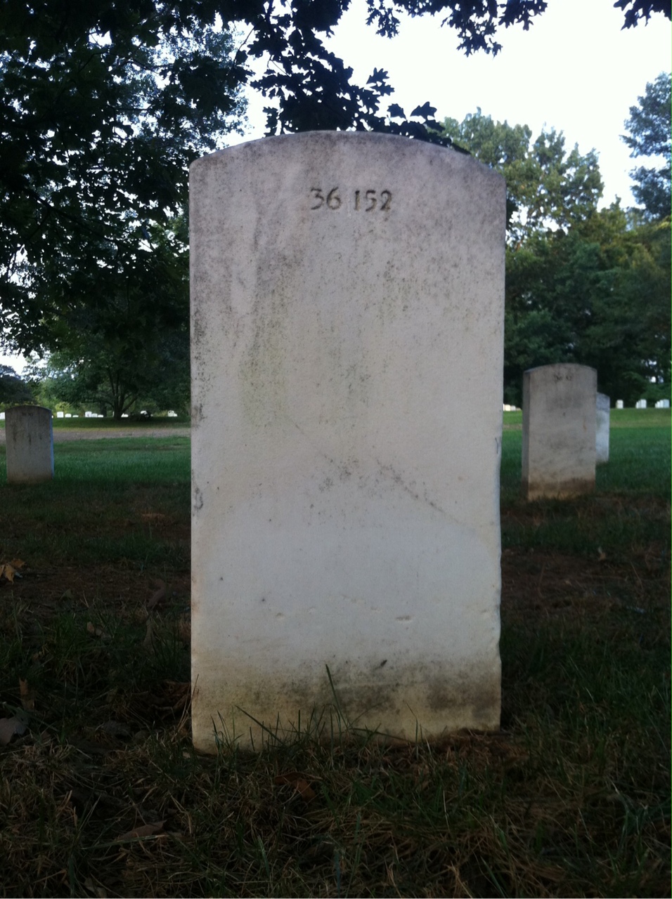 Back of headstone — Lloyd Mumford