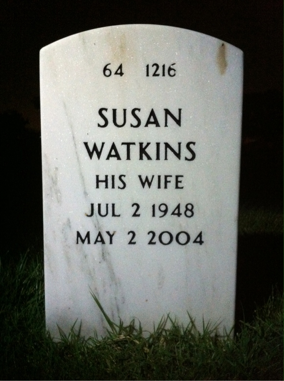 Back of headstone — Edward Golden