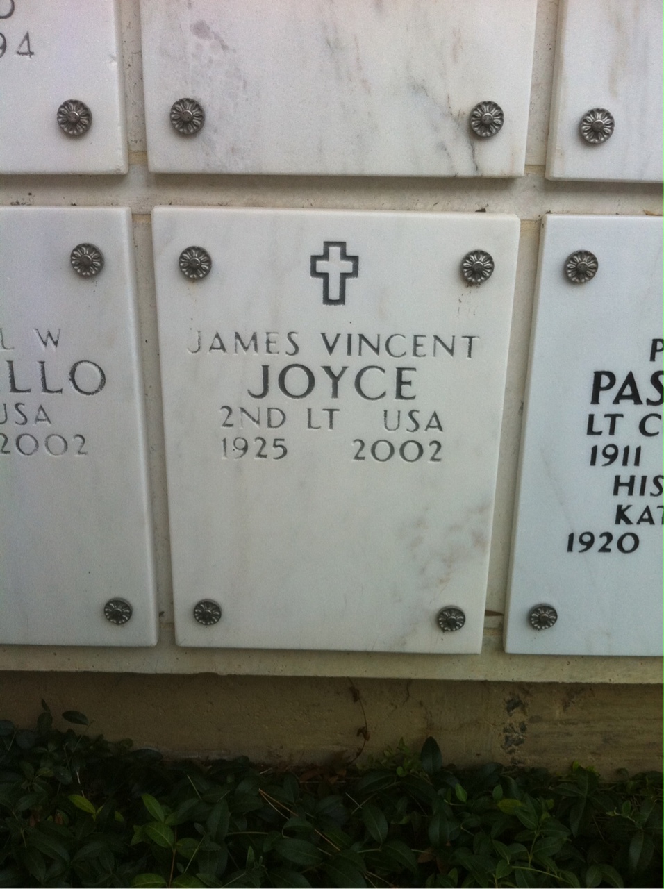 James V Joyce