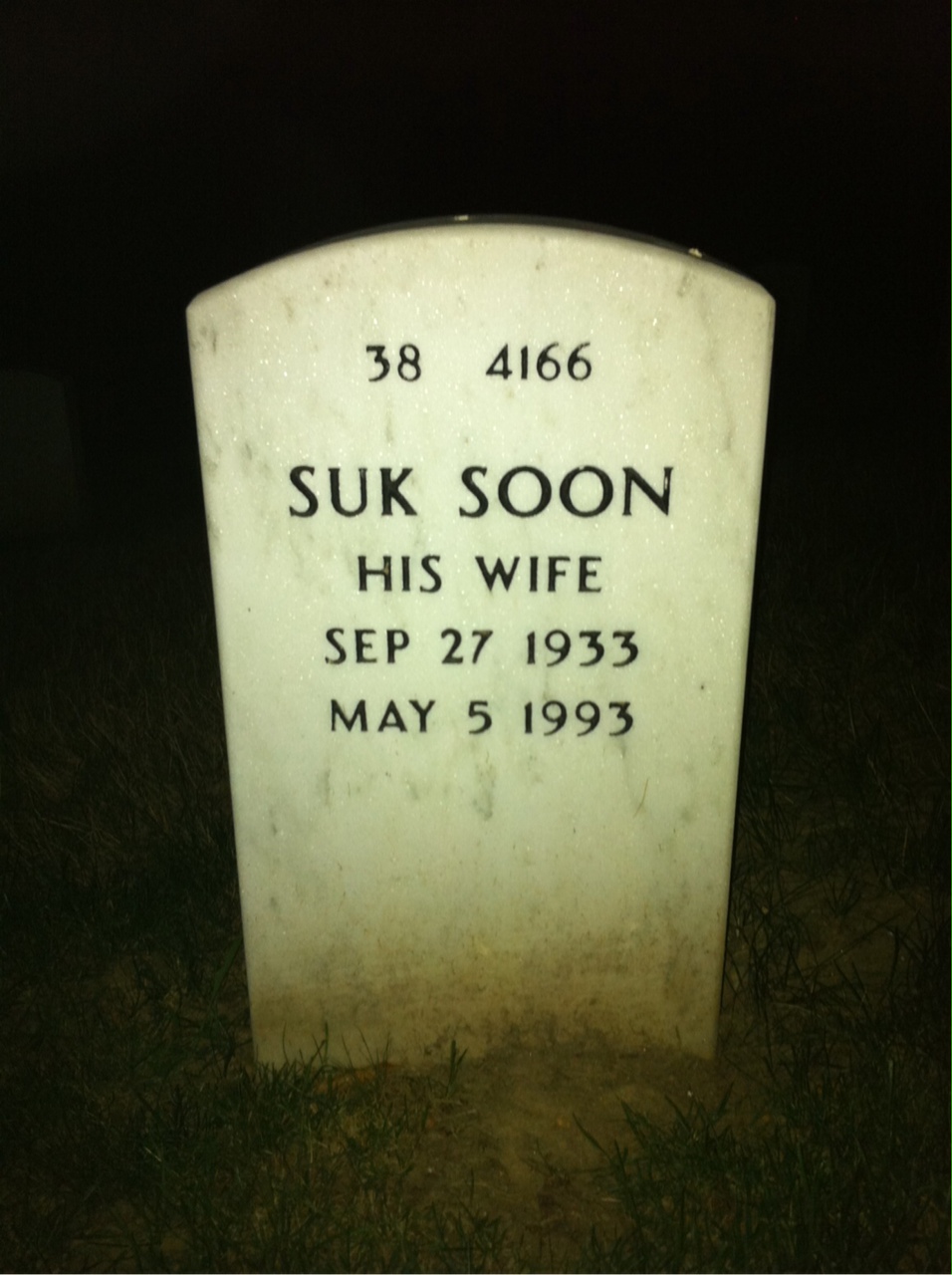 Back of headstone — Robert Davis