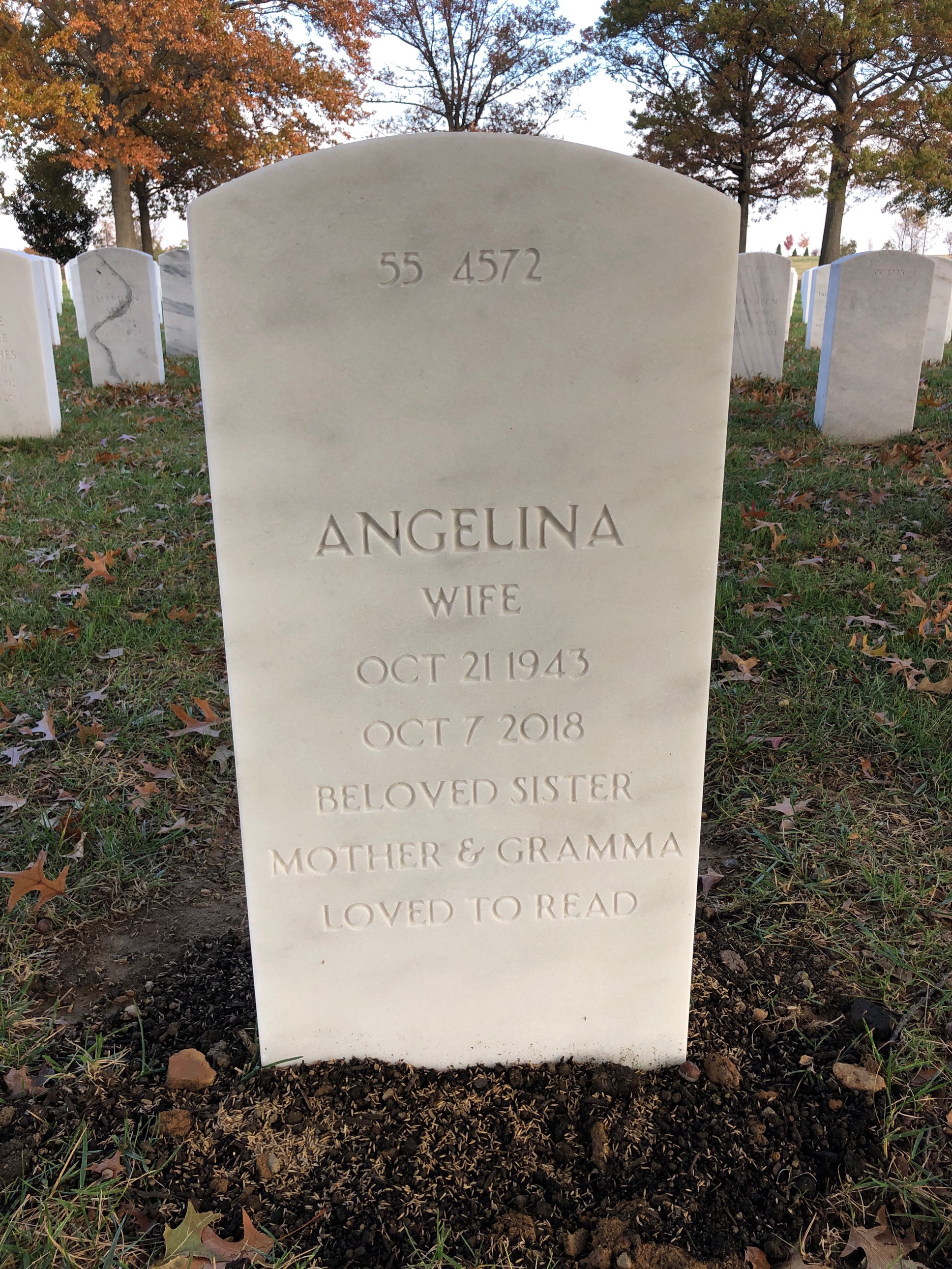 Back of headstone — Patrick Monnohan