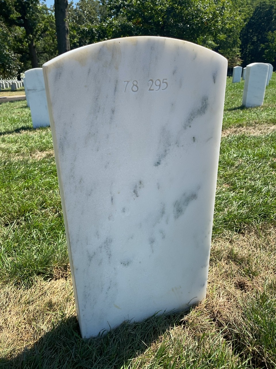 Back of headstone — Myra Mcintosh-Williams