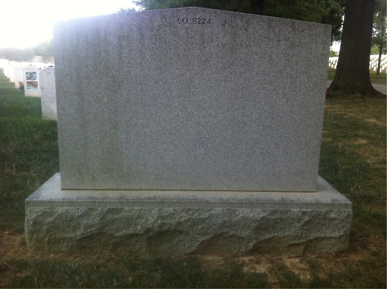 Back of headstone — Paul Stubbs