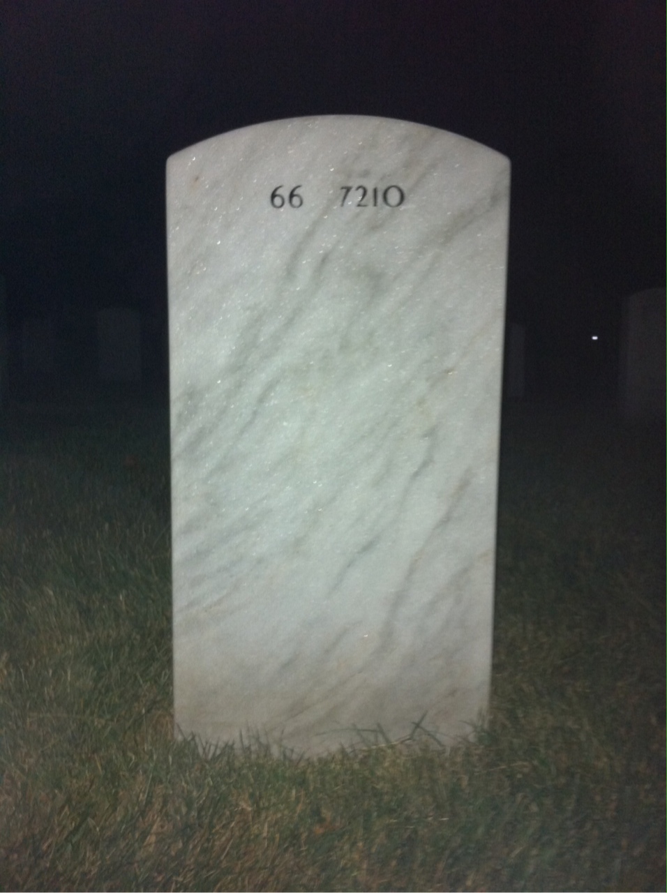 Back of headstone — Charles Cope