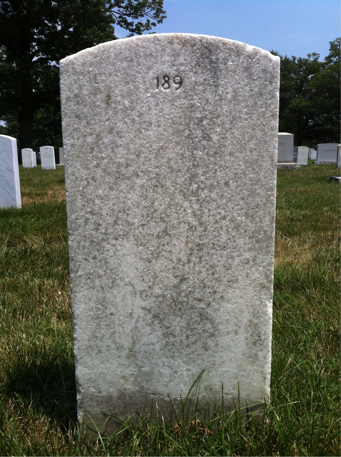 Back of headstone — Julia Morgan