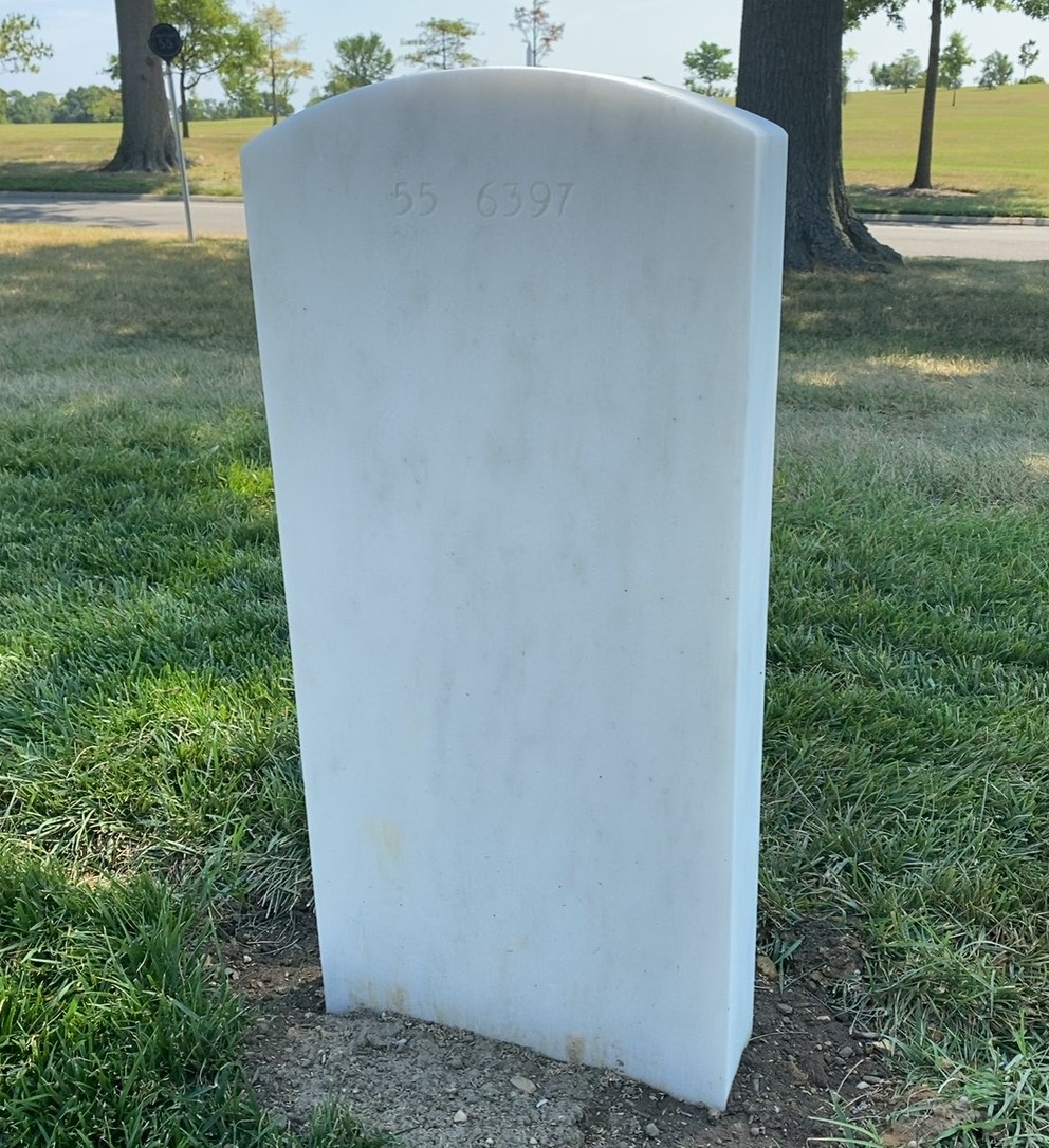 Back of headstone — Phillip Abold