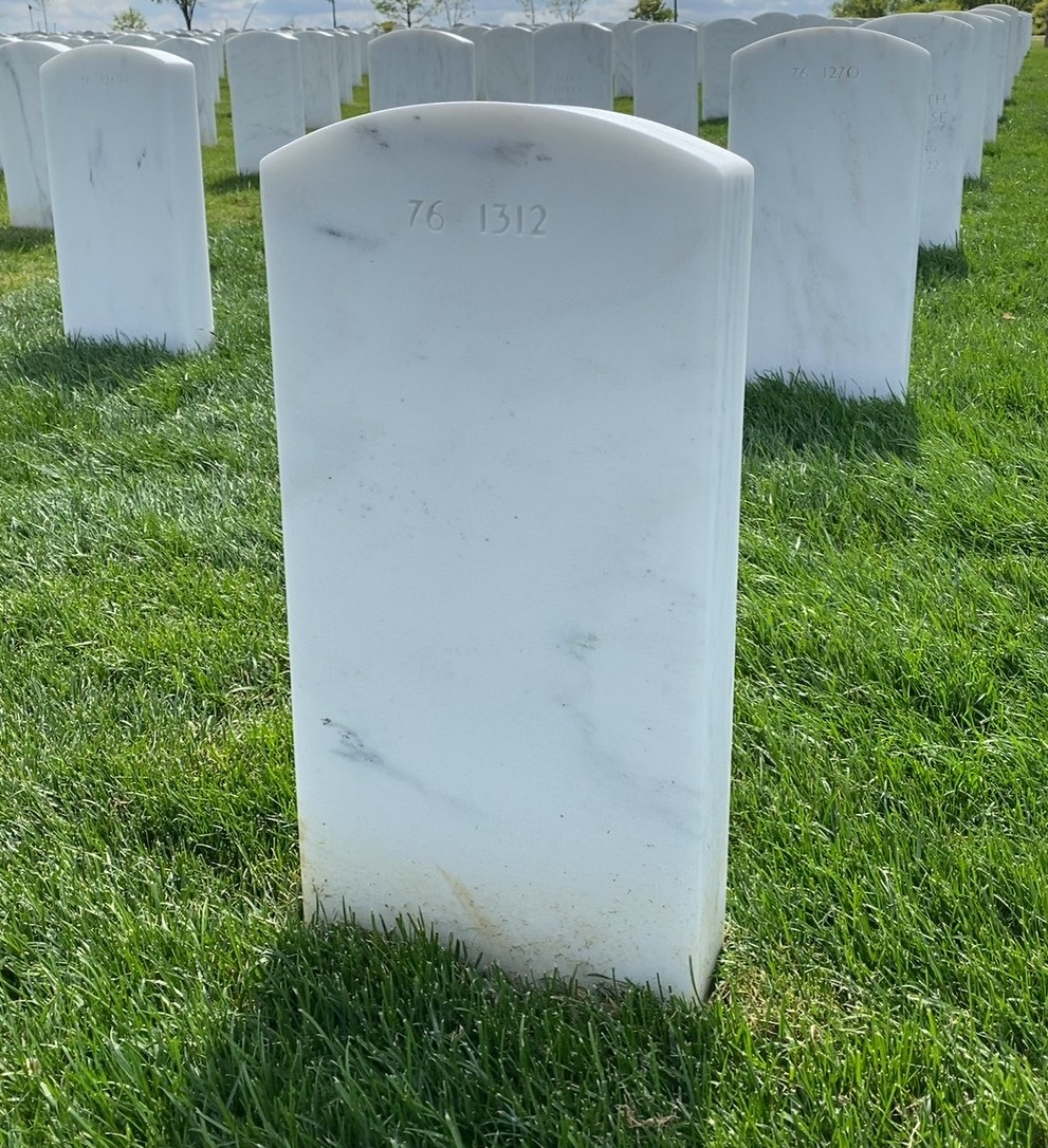 Back of headstone — Schuyler Gray Griswold