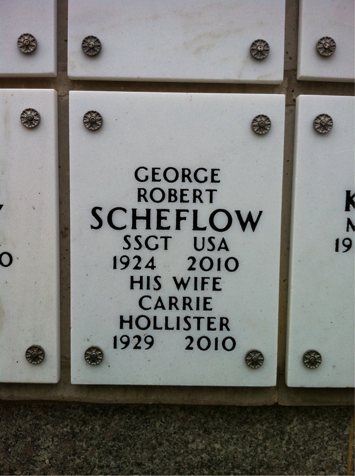 George R Scheflow