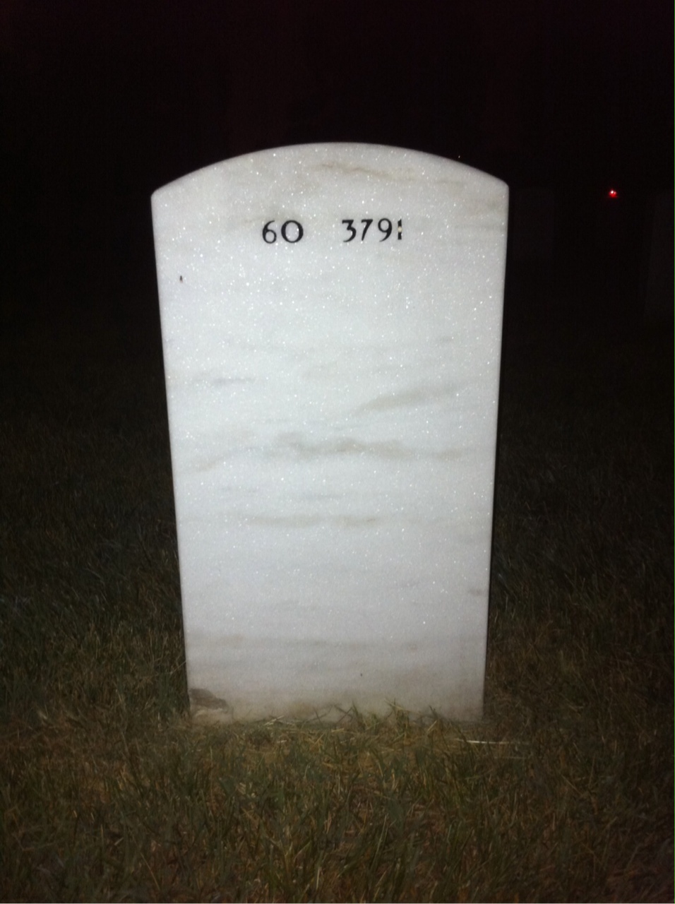 Back of headstone — Rocco Celani