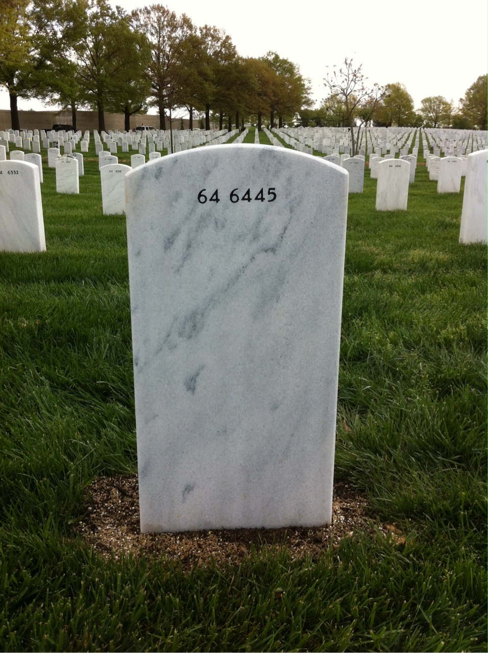 Back of headstone — Mckinley Bailey