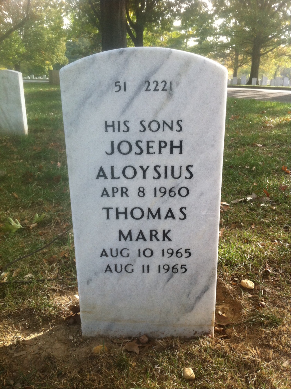 Back of headstone — Paul Reisman