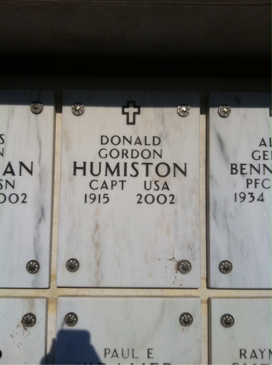 Donald G Humiston