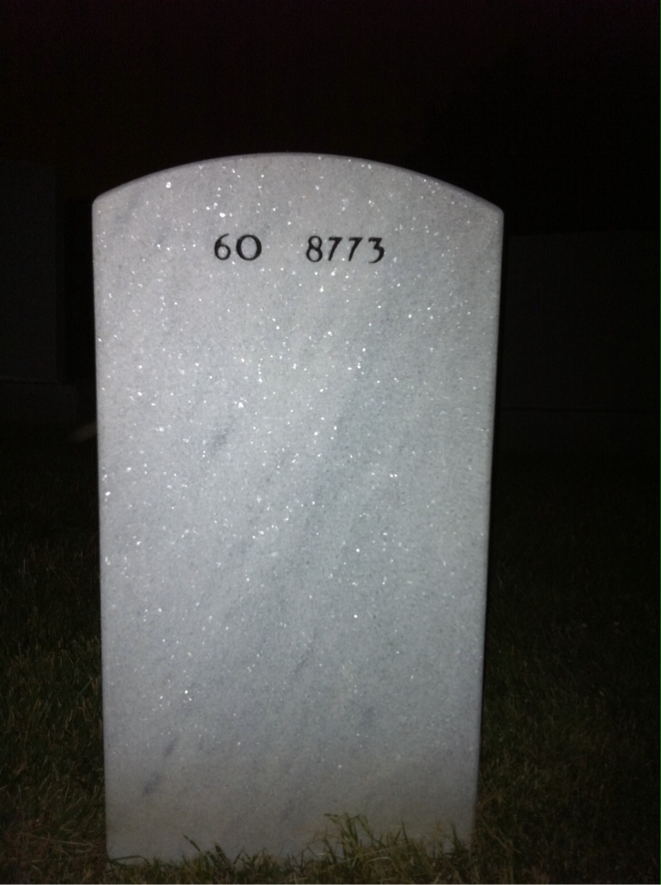 Back of headstone — Kenneth Cassidy