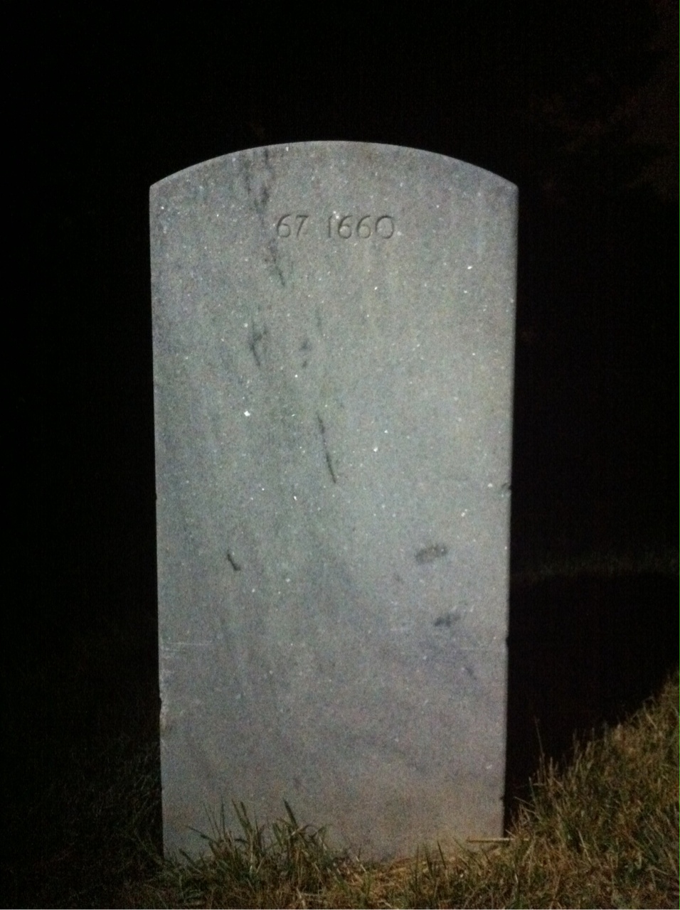 Back of headstone — Floyd Murphy