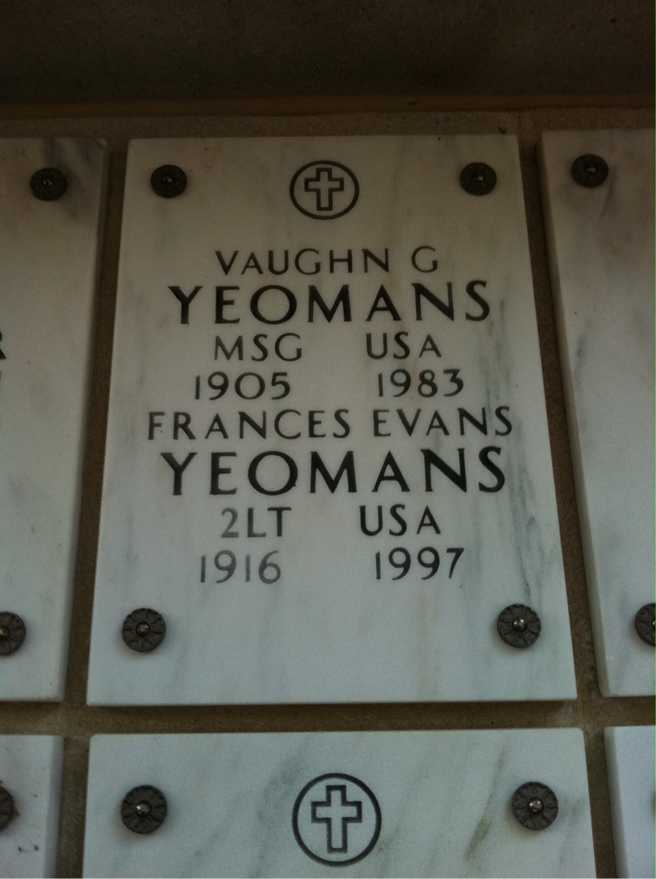 Vaughn Gilbert Yeomans