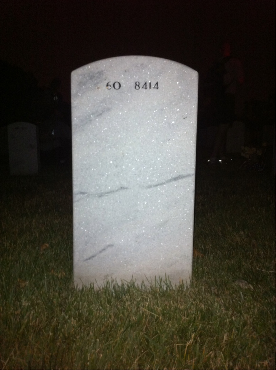 Back of headstone — Daniel Suplee