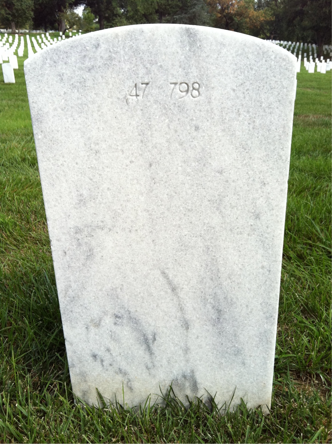 Back of headstone — Edwin Mobray