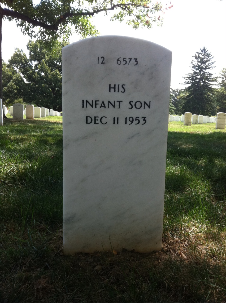 Back of headstone — William Bell