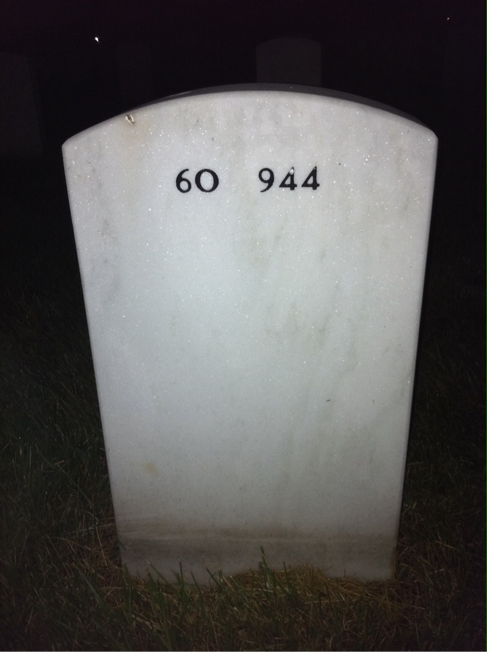 Back of headstone — Mary Pavlick