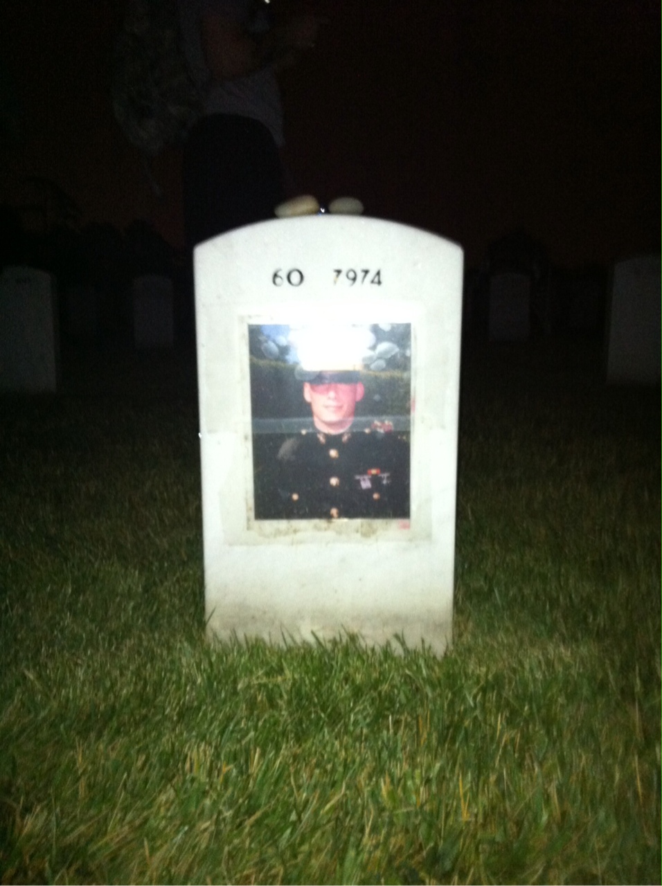 Back of headstone — John Wroblewski