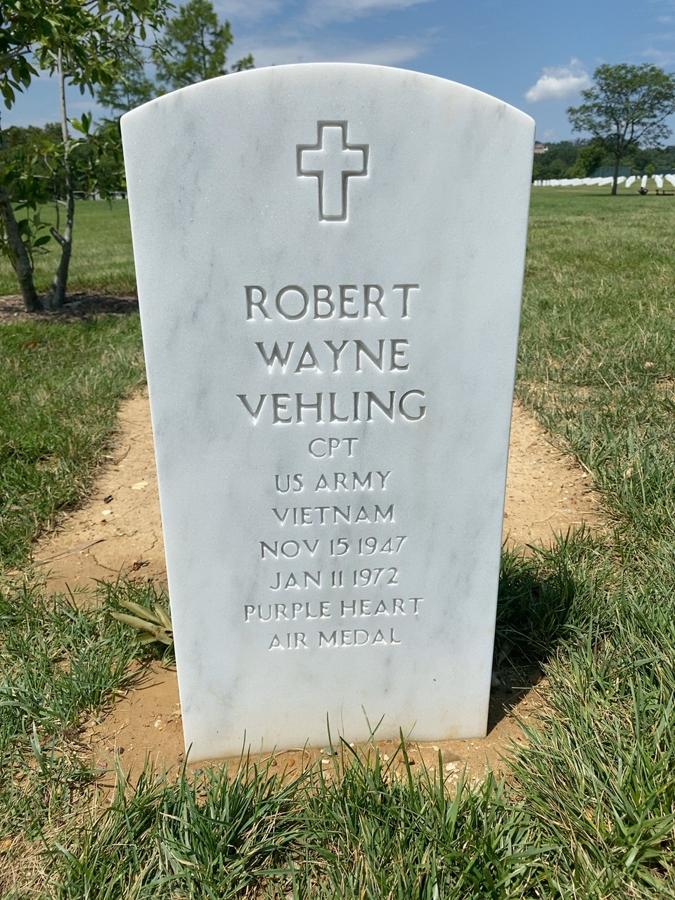 Headstone of Robert Wayne Vehling