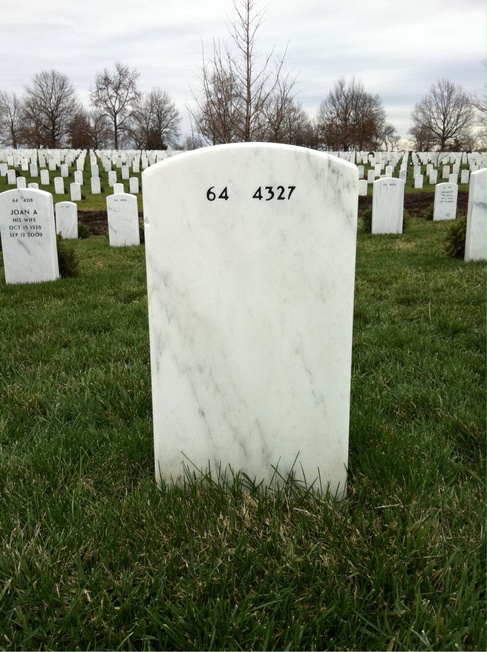 Back of headstone — Thomas Poulter
