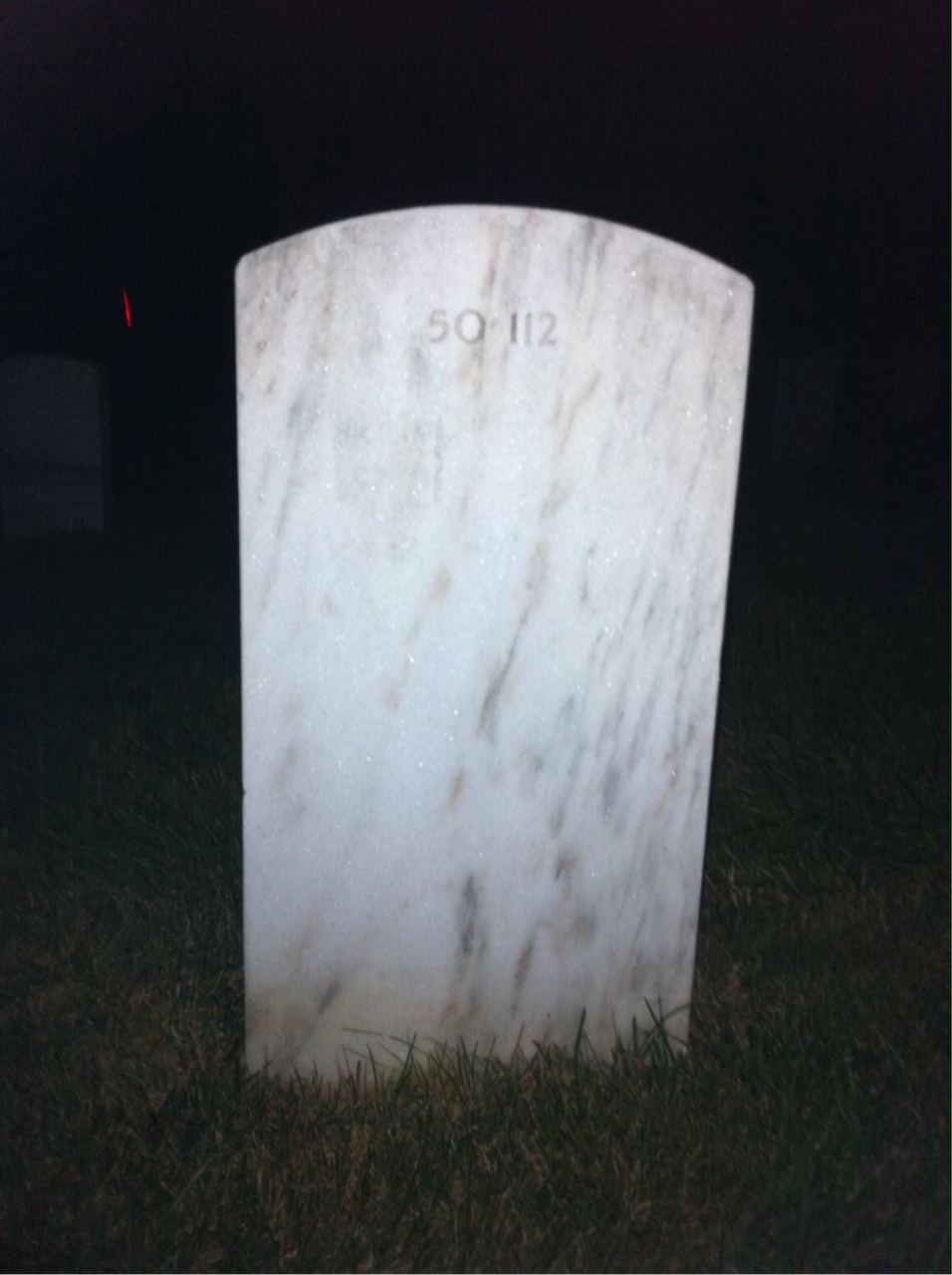 Back of headstone — Earl Morsaint