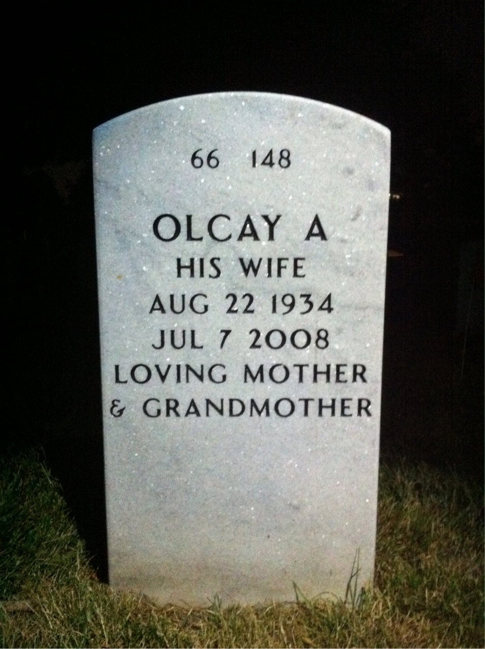 Back of headstone — Edmund Nawrocki