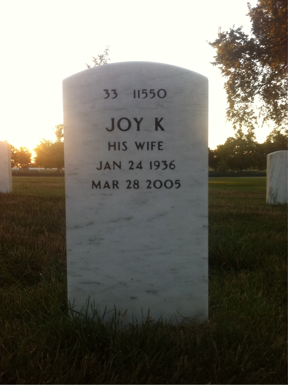 Back of headstone — Charles Tredinnick