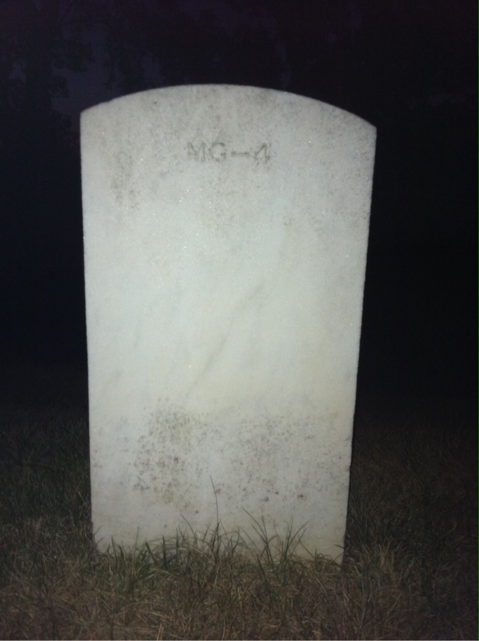 Back of headstone — Constantine Constandy